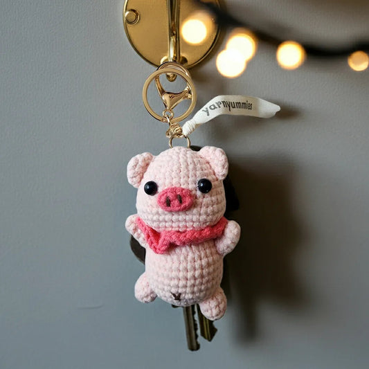 Blossom the Sweet Pig - Pocket Pal Keychain 🐷