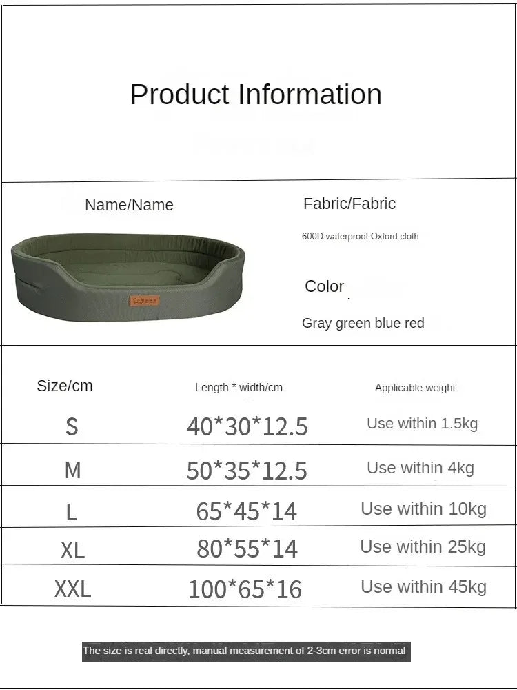ComfyPaws Pet Bed & Feeder Combo