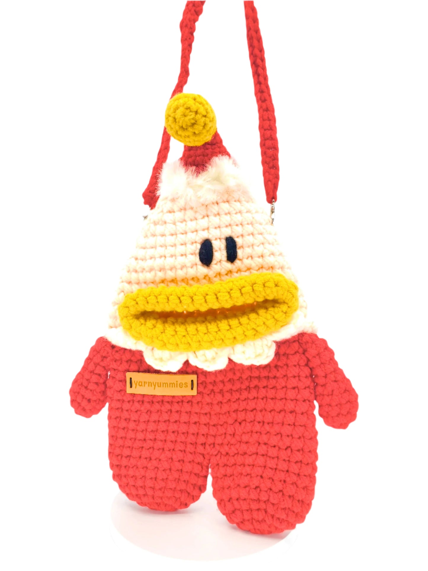 Festive Mini Santa Messenger Bag