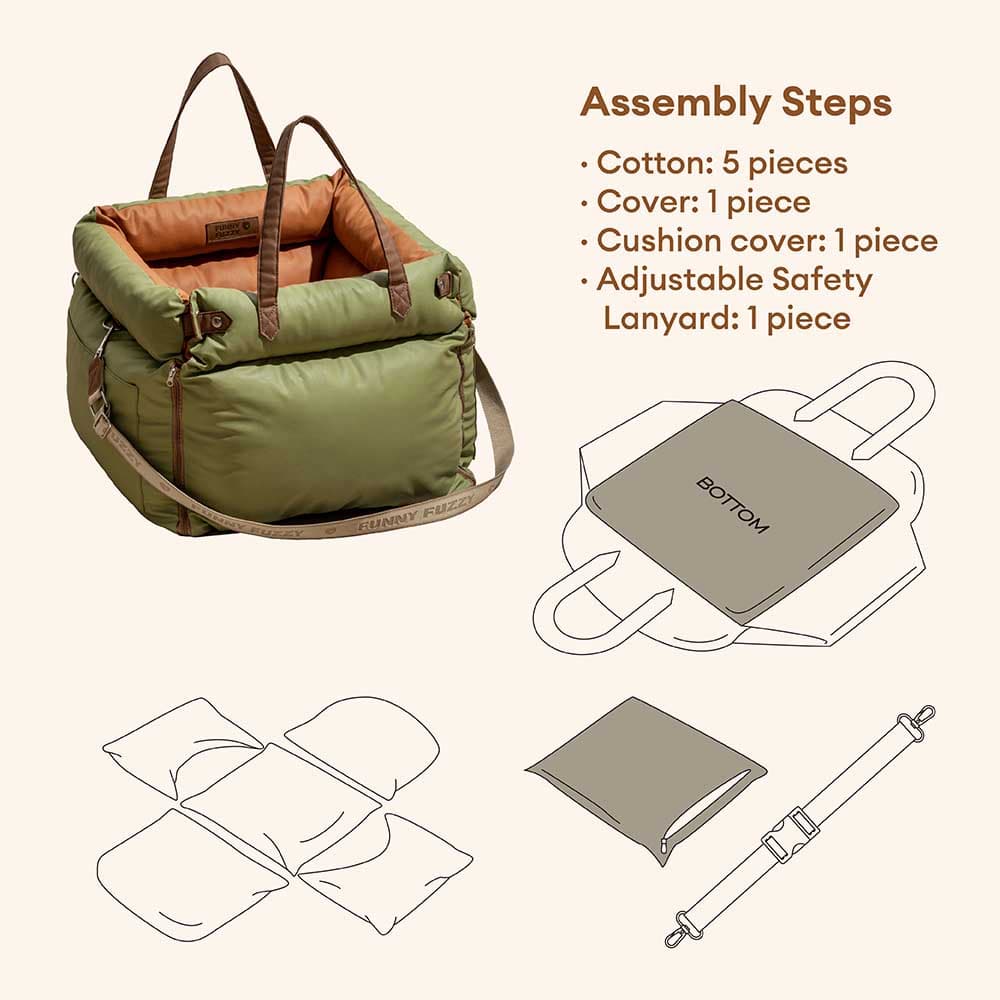Urban Voyager Pet Car Bed