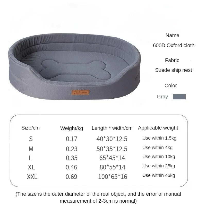 ComfyPaws Pet Bed & Feeder Combo