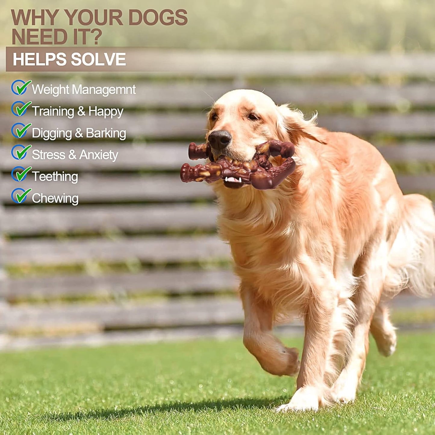 Tough Chew Dog Bone
