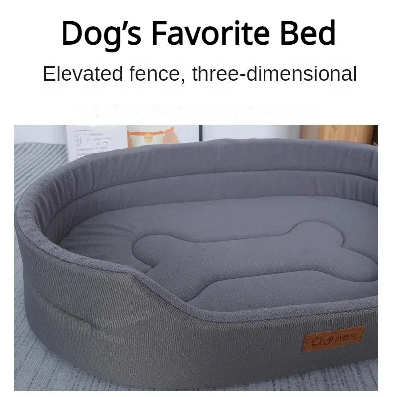 ComfyPaws Pet Bed & Feeder Combo