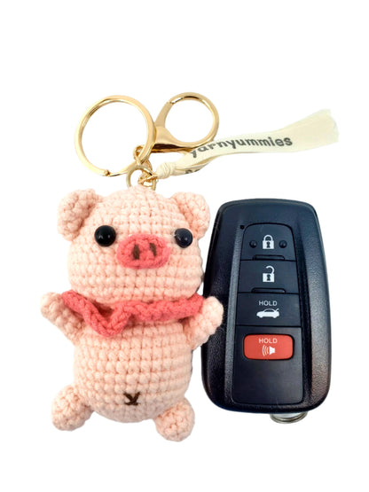Blossom the Sweet Pig - Pocket Pal Keychain 🐷