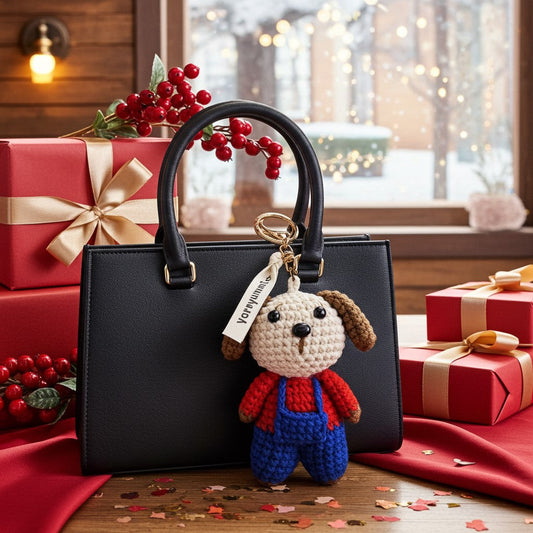 Waffles the Handy Pup - Pocket Pal Keychain 🐶