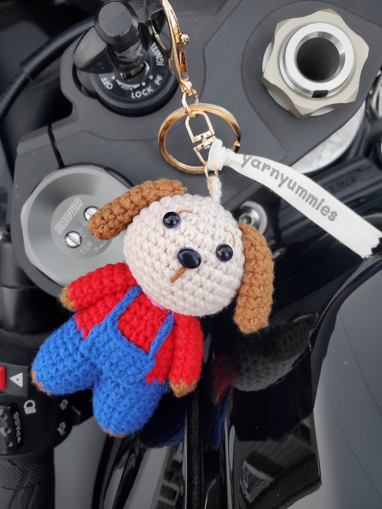 Waffles the Handy Pup - Pocket Pal Keychain 🐶