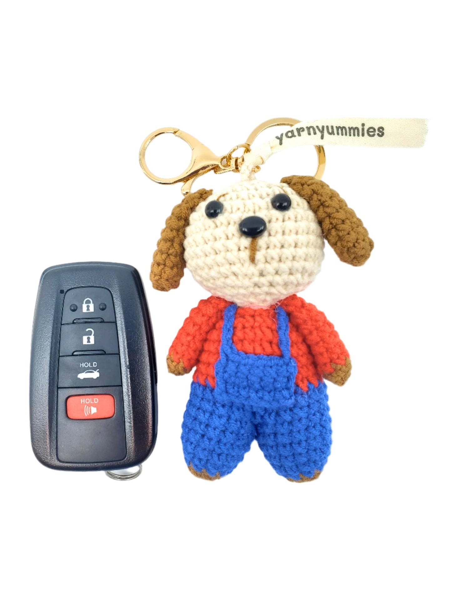 Waffles the Handy Pup - Pocket Pal Keychain 🐶