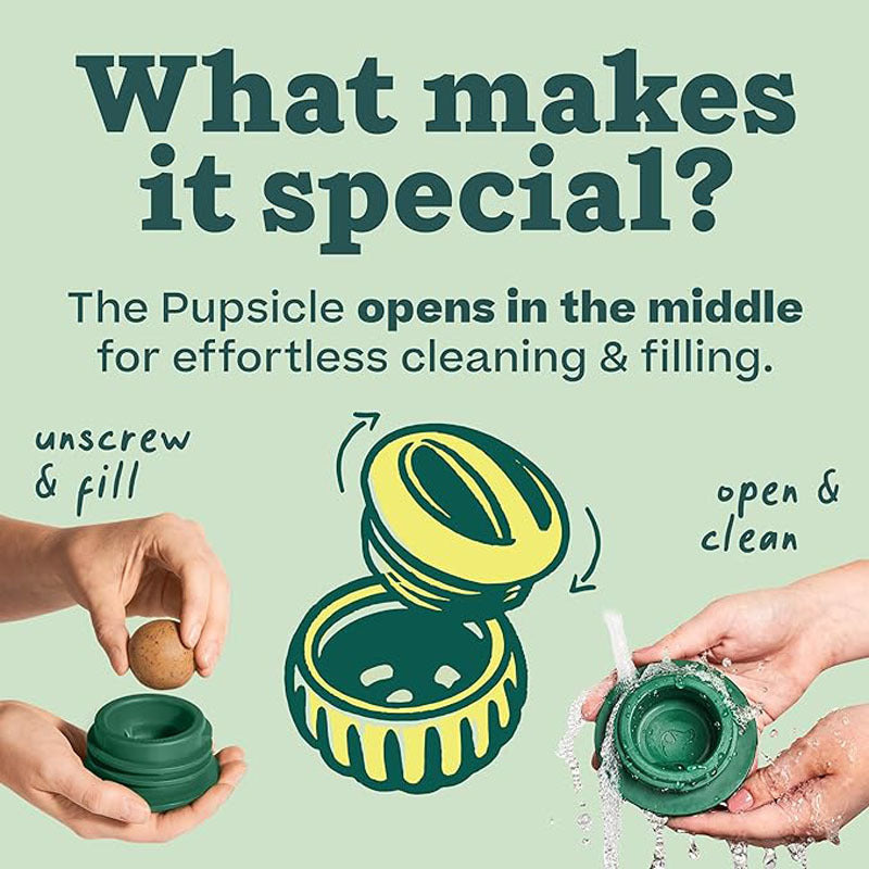 Woof Pupsicle Treat Toy