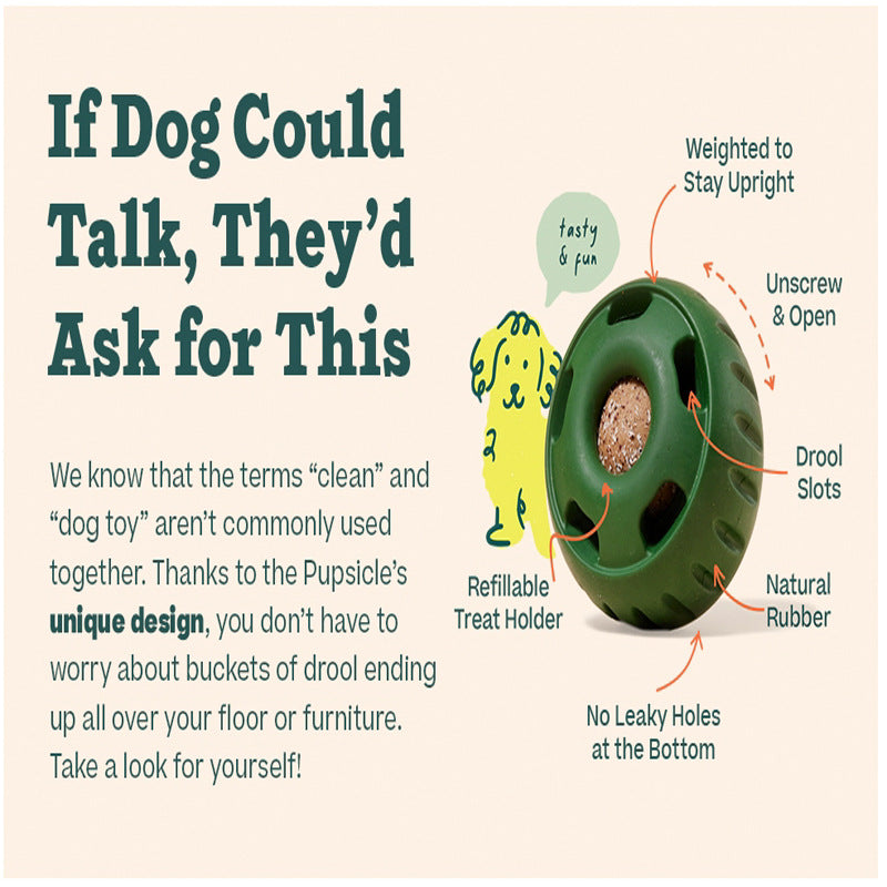 Woof Pupsicle Treat Toy