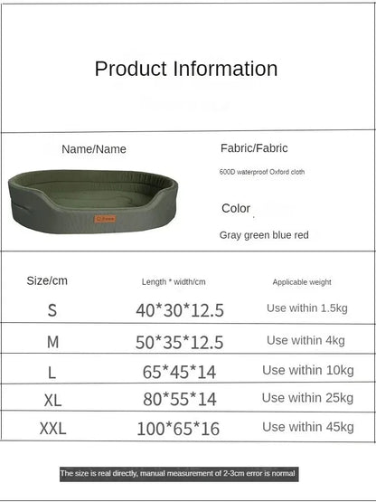 ComfyPaws Pet Bed & Feeder Combo