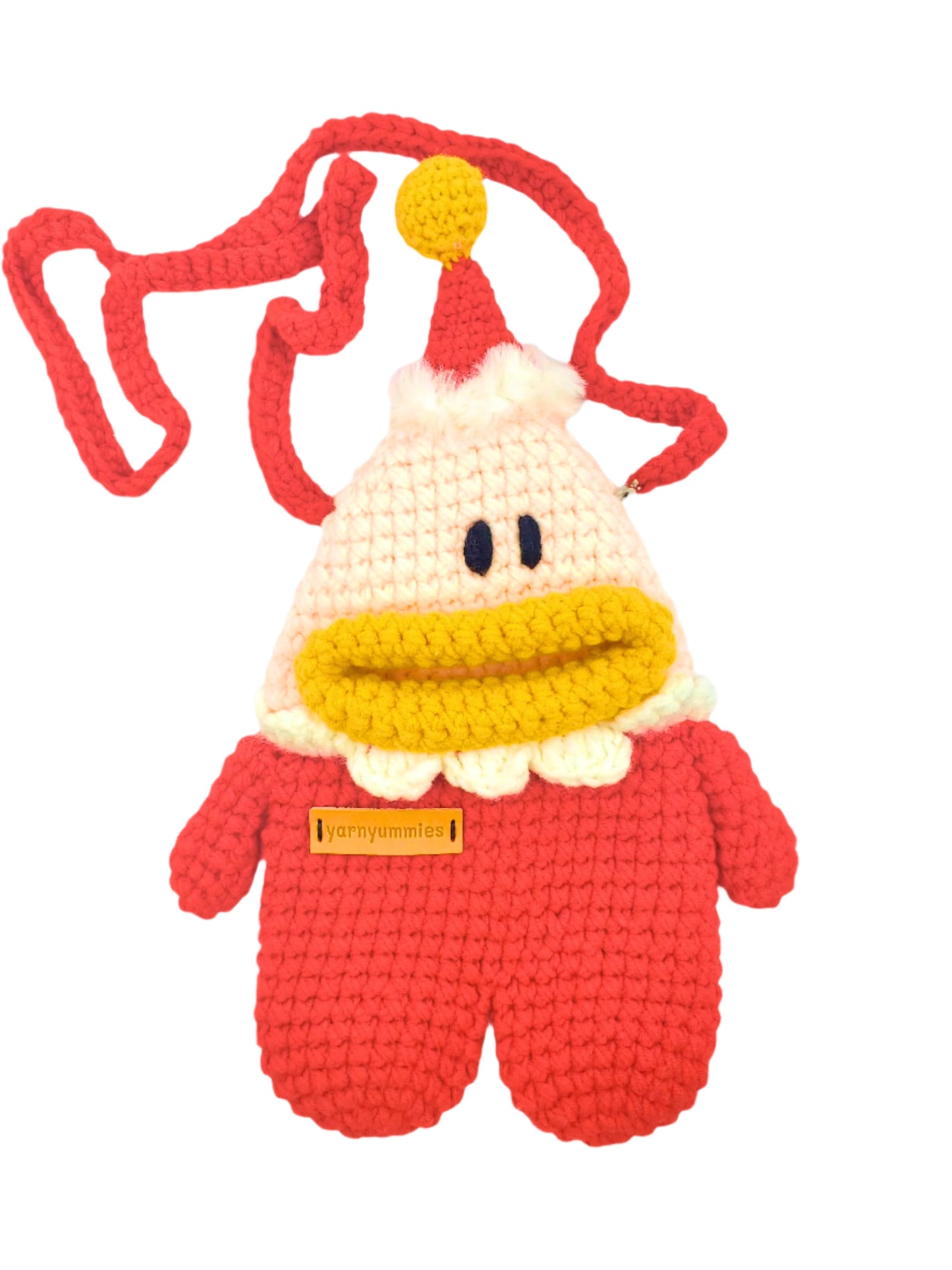 Festive Mini Santa Messenger Bag