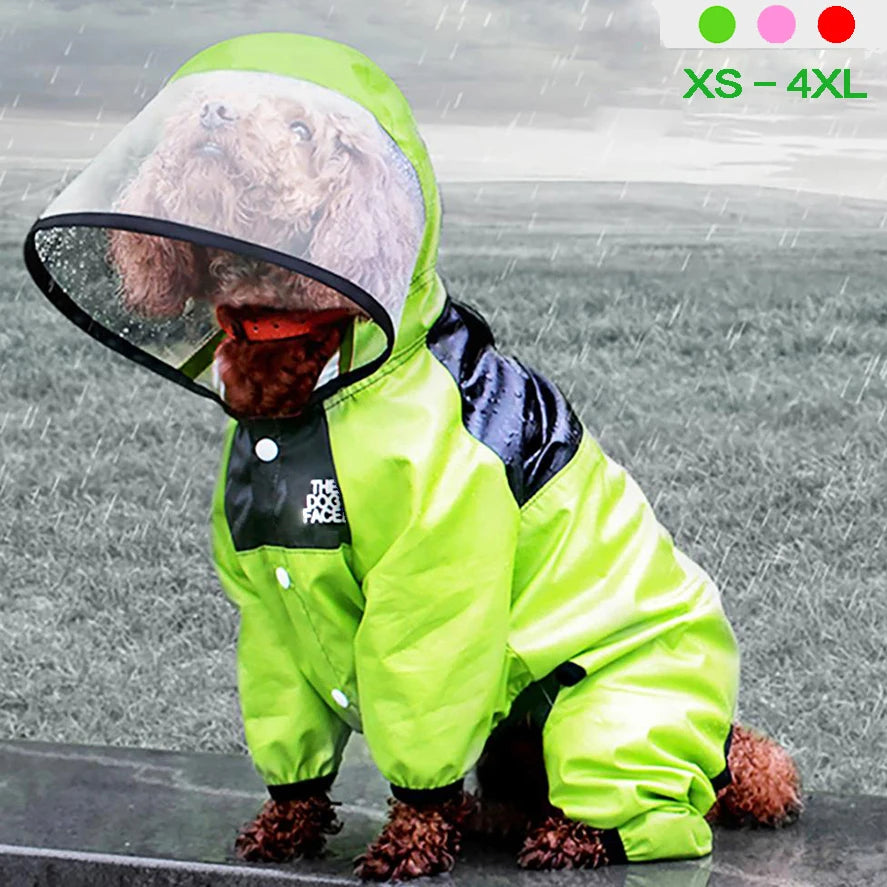 Puddle-Proof Dog Raincoat