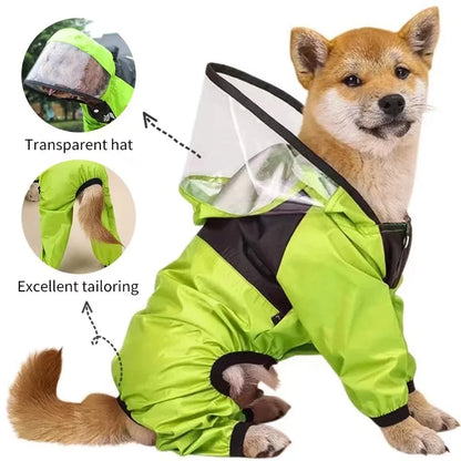 Puddle-Proof Dog Raincoat