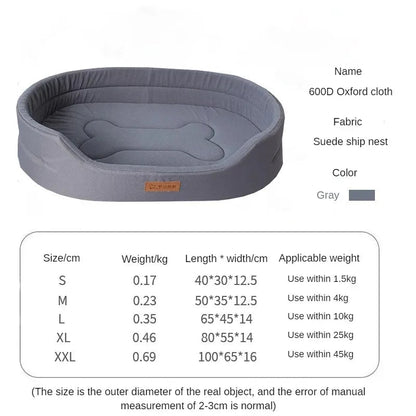 ComfyPaws Pet Bed & Feeder Combo