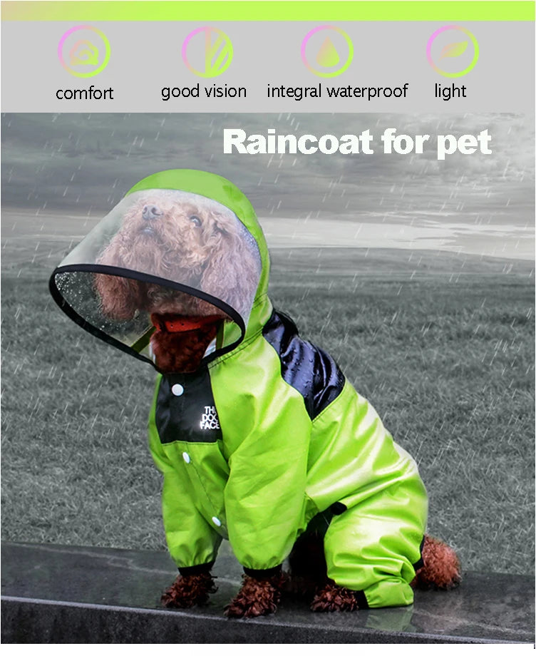 Puddle-Proof Dog Raincoat