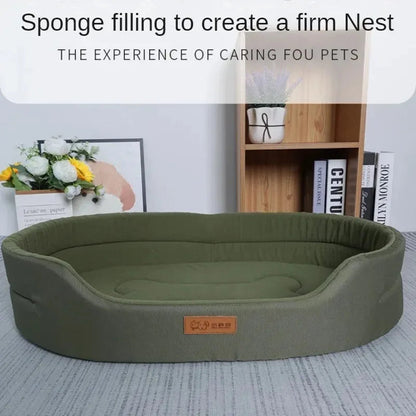 ComfyPaws Pet Bed & Feeder Combo