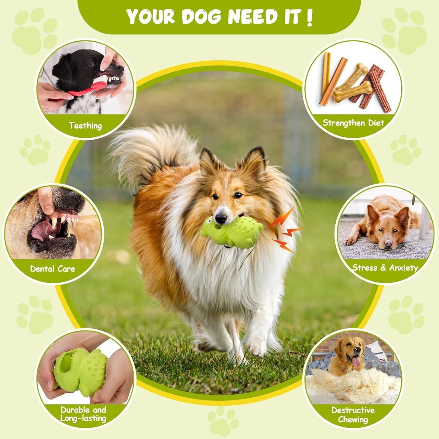 Unbreakable Dog Fun Chew Toy